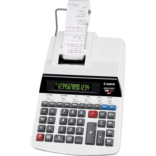 Canon  Printing Calculator, 14-Digit, 9"x14"x3-1/4", Gray