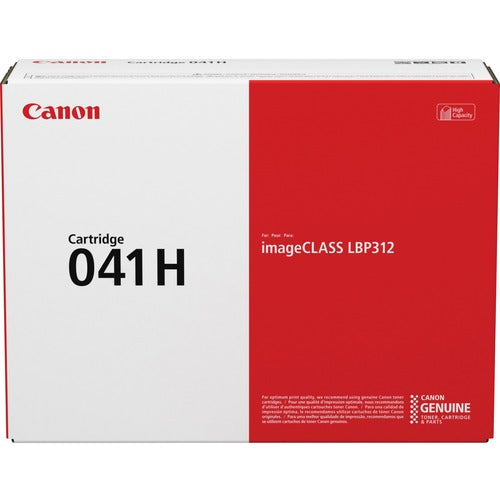 Canon  Toner Cartridge 041, f/iC LBP312, 20000 Pg High Capacity, BK