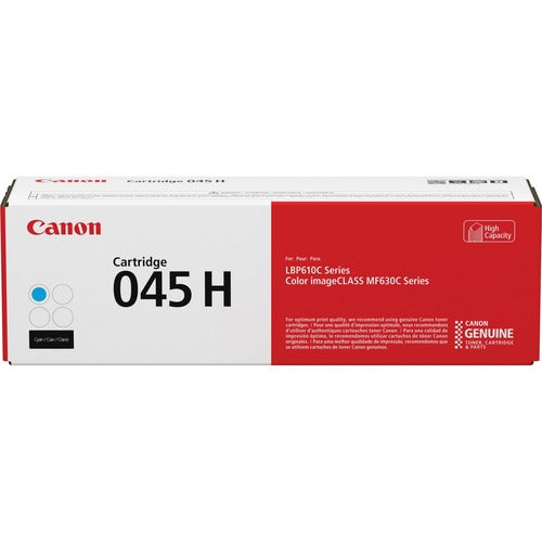 Canon  Toner Cartridge 045, f/iC MF630, 2200 Pg High Capacity, CYN