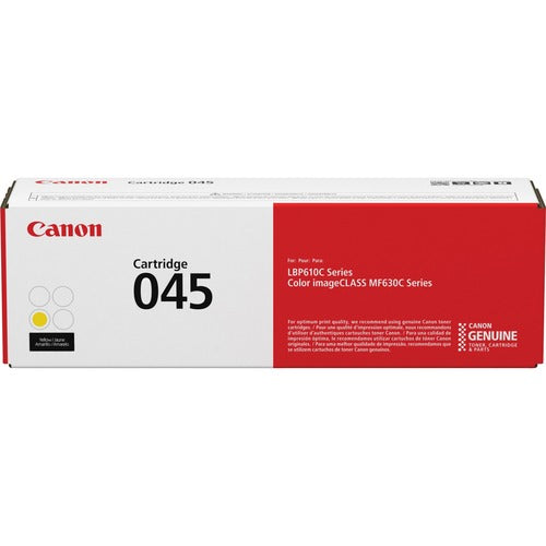 Canon  Toner Cartridge 045, f/iC MF630, 1300 Pg Std Yield, YW