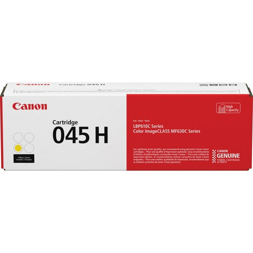 Canon  Toner Cartridge 045, f/iC MF630, 2200 Pg High Capacity, YW