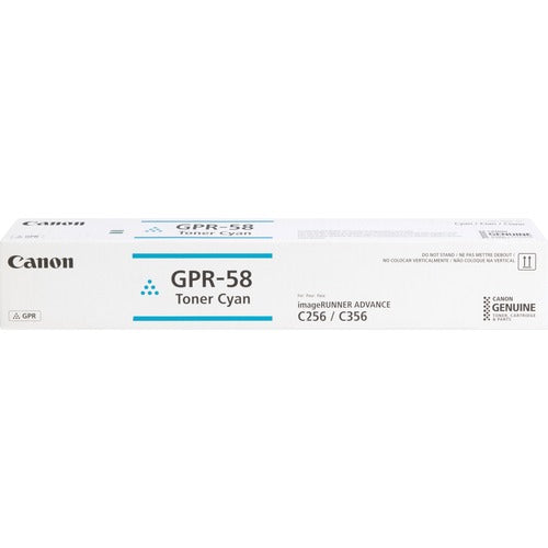 Canon  Toner Cartridge, Bottle, GPR-58, 18000 Yield, CYN
