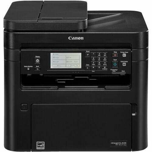 Canon  Printer,Copy/Scan/Fax,Monochrome,ADF,15.6"x16.2"x15",BK