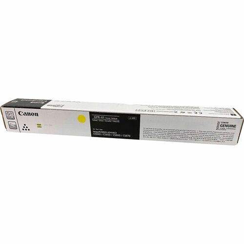 Canon  Toner Cartridge, GPR-61, 60000 Page Yield, Yellow