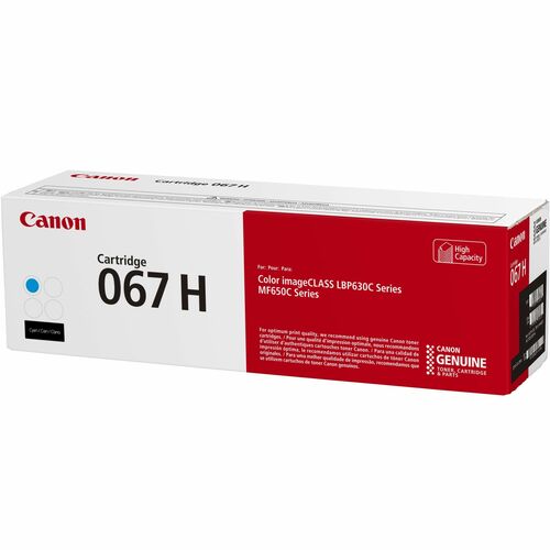 Canon  Toner,067 f/imageClass,MF650C/LBP630C,2350 Page Yield,Cyan