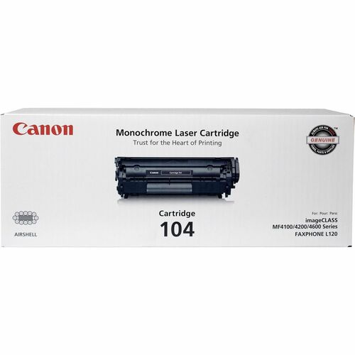 Canon  Toner Cartridge, f/ L120/D420/MF4270/L90, 2000 Yield, Black