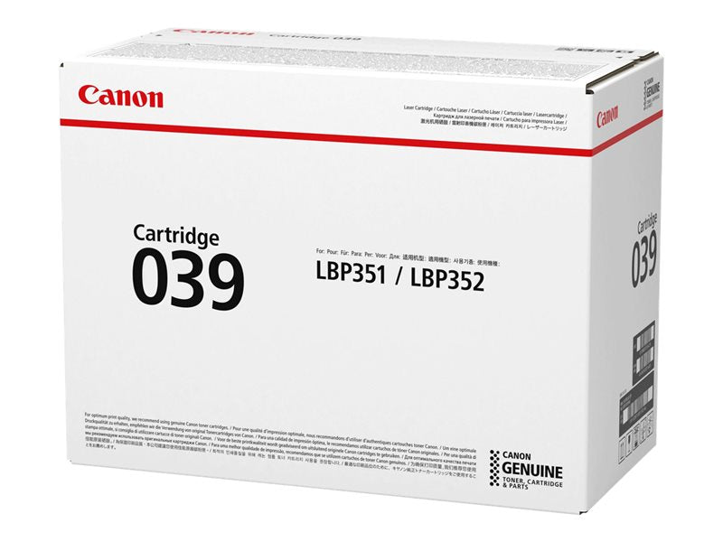 CANON IMAGECLASS LBP-351 CRG039 SD BLACK TONER