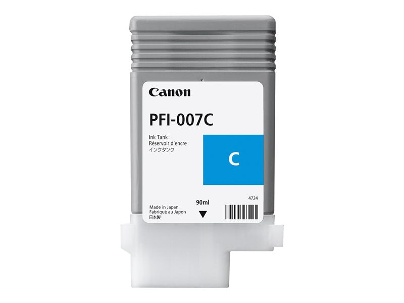 CANON IMGPROGRAF IPF670E PFI007 SD CYAN INK