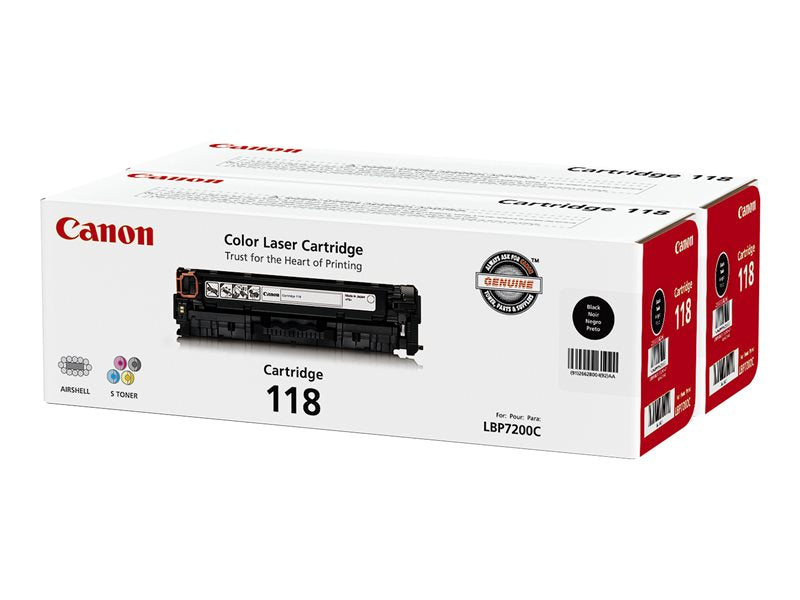 CANON IMAGECLS MF8350CDN 2PK CRG118  BLACK TONERS