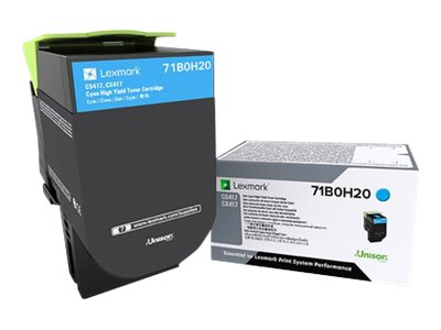 LEXMARK CS417DN HI YLD CYAN TONER
