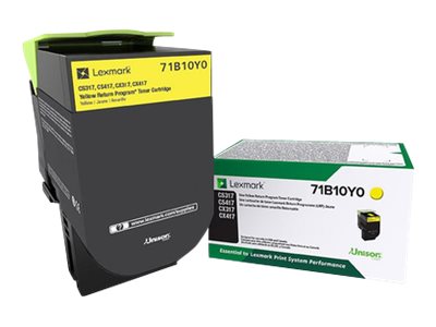 LEXMARK CS317DN SD RETURN PROG YELLOW