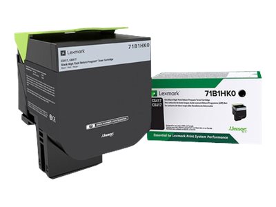 LEXMARK CS417DN HI RETURN PROG BLACK