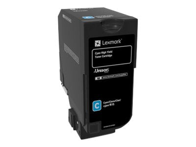 LEXMARK CS725DE HI YLD CYAN TONER