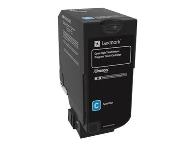 LEXMARK CS725DE HI RETURN PROG CYAN