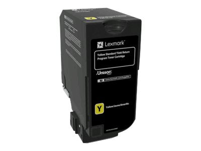 LEXMARK CS720DE SD RETURN PROG YELLOW