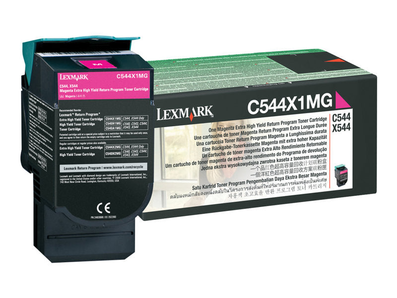 LEXMARK C544N XH RETURN PROG MAGENTA