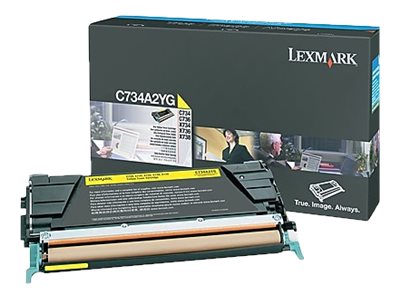 LEXMARK C734N SD YLD YELLOW TONER