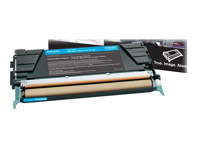 LEXMARK C746N GSA SD TAA RETURN CYAN