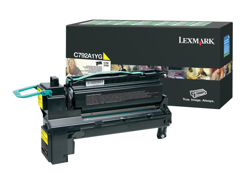 LEXMARK C792E SD RETURN PROG YELLOW