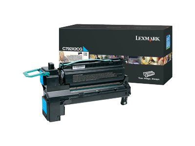 LEXMARK C792E XH YLD CYAN TONER