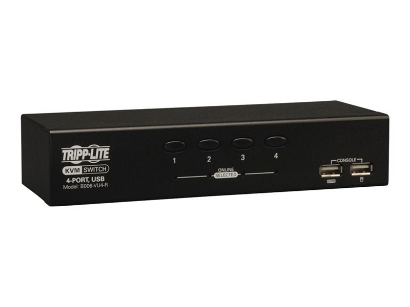 TRIPPLITE 4-P0RT USB/VGA DESKTOP KVM SWITCH