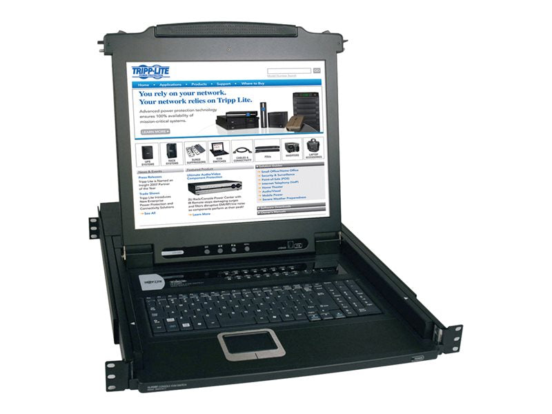 TRIPPLITE NETDIRECT KVM 1U 16-PORT 17" LCD