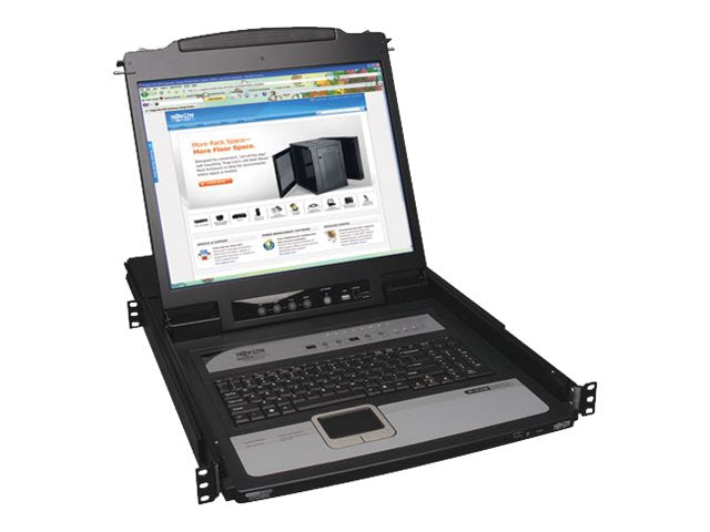 TRIPPLITE NETDIRECT KVM 1U 8-PORT,19" LCD+IP