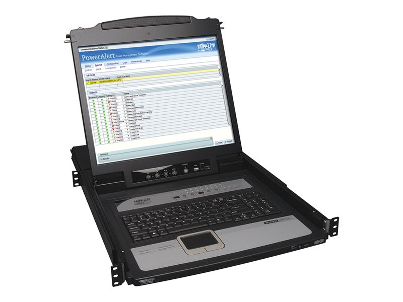 TRIPPLITE NETDIRECT KVM 1U 16-PORT,19" LCD+IP