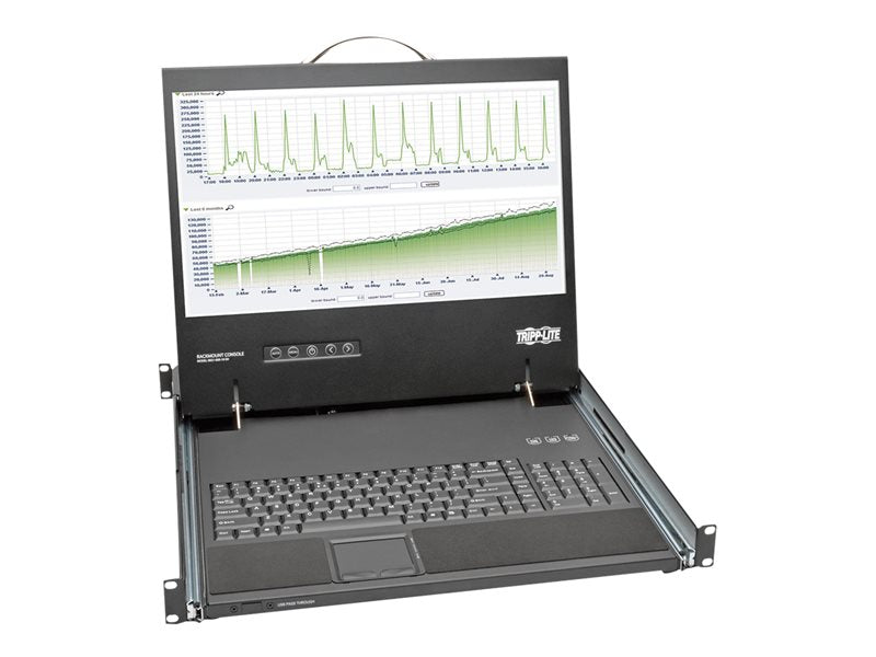 TRIPPLITE SHORT-BODY TAA 19" LCD USB/PS2 KEYBOARD