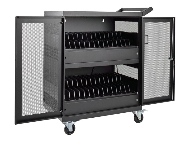 TRIPPLITE 32 AC PORTS LAPTOP CHARGING CART-BLK