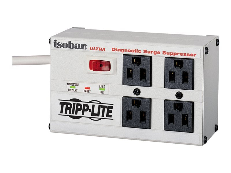 TRIPPLITE ISOBAR 4 ULTRA 4-OUTLET 6FT CORD SURGE