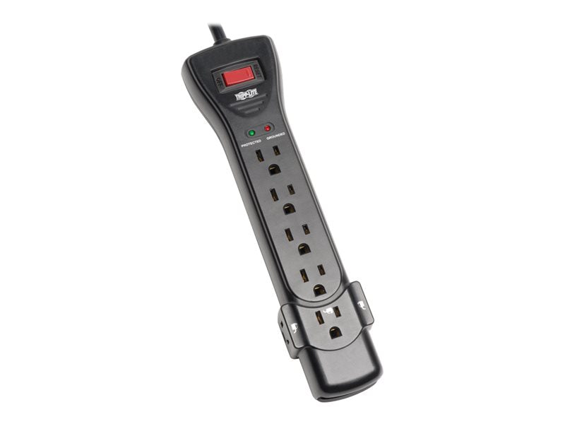 TRIPPLITE 7-OUT 25' CORD SURGE SUPPRESSOR-BLACK