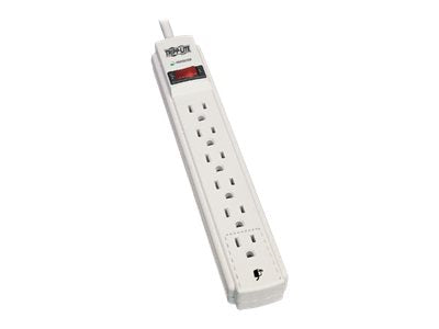 TRIPPLITE 6-OUT 15' CORD SURGE SUPPRESSOR-GRAY