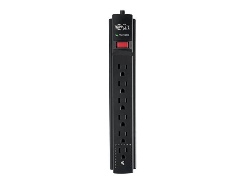 TRIPPLITE 6-OUT 15' CORD SURGE SUPPRESSOR-BLACK