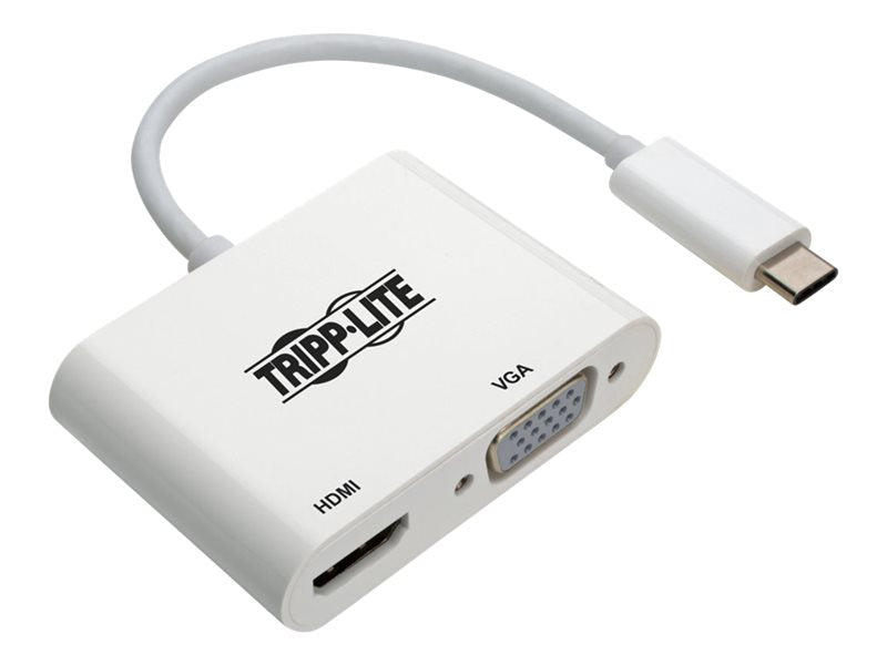 TRIPPLITE USB-C TO 4K HDMI, VGA ADAPTER WHITE