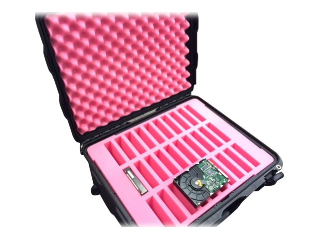 TURTLE WATERPROOF/WHEELS 30 CAP 3.5" HARD DRIVES