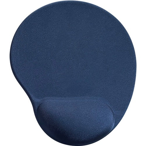 Compucessory  Gel Mouse Pad, Wrist Rest, 9"x10"x1", Blue