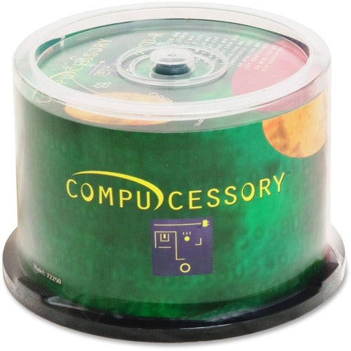 Compucessory  CD-R, 52x, 700MB/80Min, Branded, 50/PK