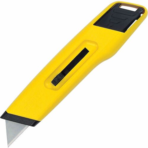 Bostitch (Stanley Bostitch)  Retractable Utility Knife,Plastic Handle,6",Yellow