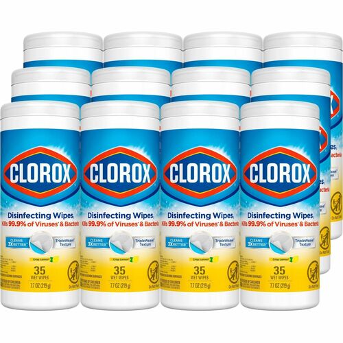 Clorox Company  Disinfecting Wipes, Citrus Blend, 35 Wipes/Can,12/CT, WE