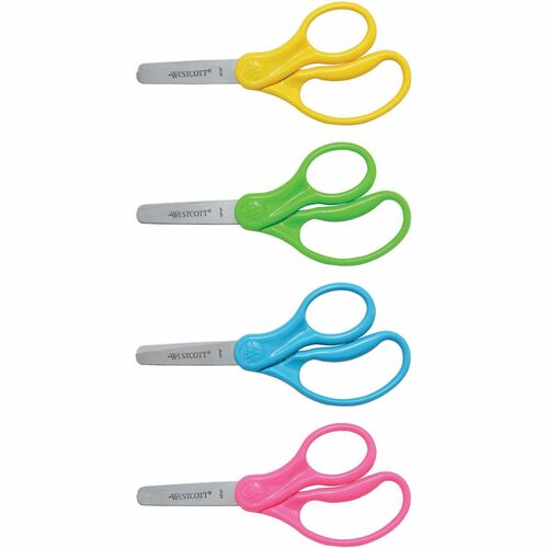 Acme United Corporation  Junior Scissors, Blunt Tip, 5" Full, STST/AST
