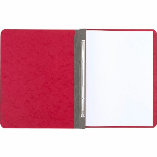 ACCO  Report Cover,3" Cap, 8-1/2" C-C,11"x8-1/2",Ex. Red
