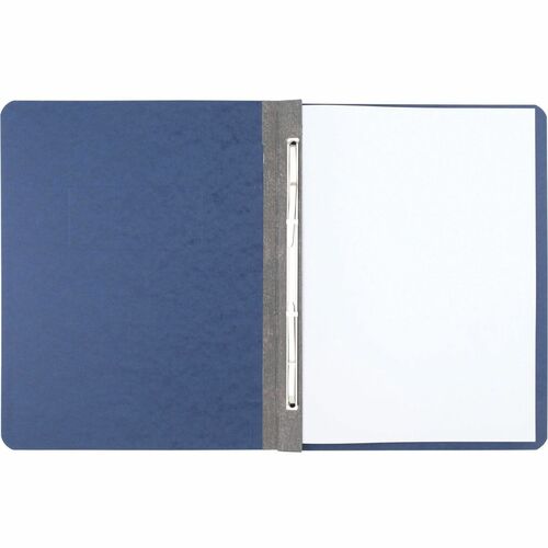 ACCO  Pressbrd Report Cover, 8-1/2cc, 3" Cap., 8-1/2"x11", D. Blue