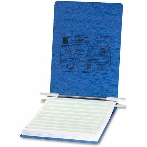 ACCO  Data Processing Binder, 6" Cap, 9-1/2"x11", Lt.Blue