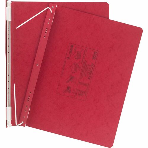 ACCO  Data Binder, f/Unburst Shts,6" Cap,14-7/8"x11",Exec Red