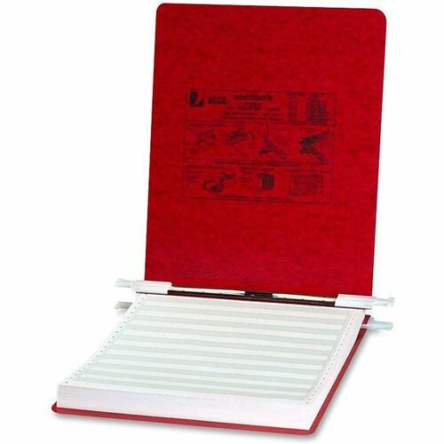 ACCO  Data Processing Binder, 6" Cap, 9-1/2"x11", Executive Red