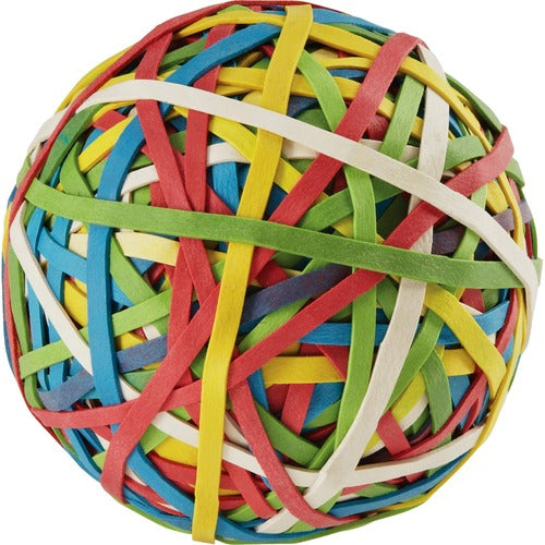 ACCO  Rubber band Ball, 275/Ball, No. 33, 3-1/3", Assorted