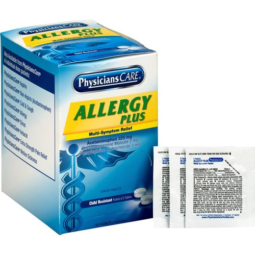 Acme United Corporation  Physicians Care Allergy, 2/PK, 50 PK/BX