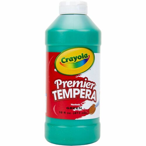 Crayola  Tempera Paint, Premier, 16oz., Green