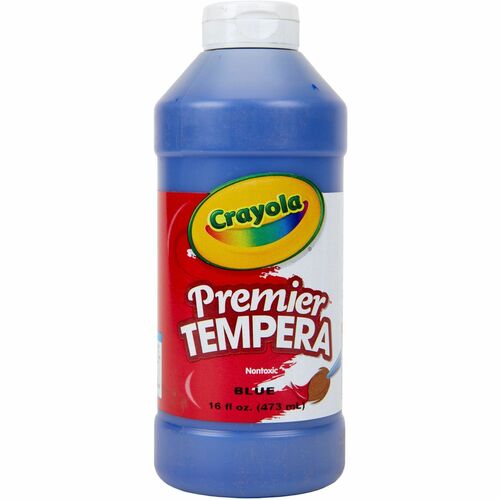 Crayola  Tempera Paint, Premier, 16oz., Blue